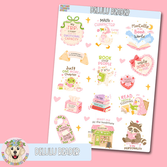 Delulu Reader Deco Sheet