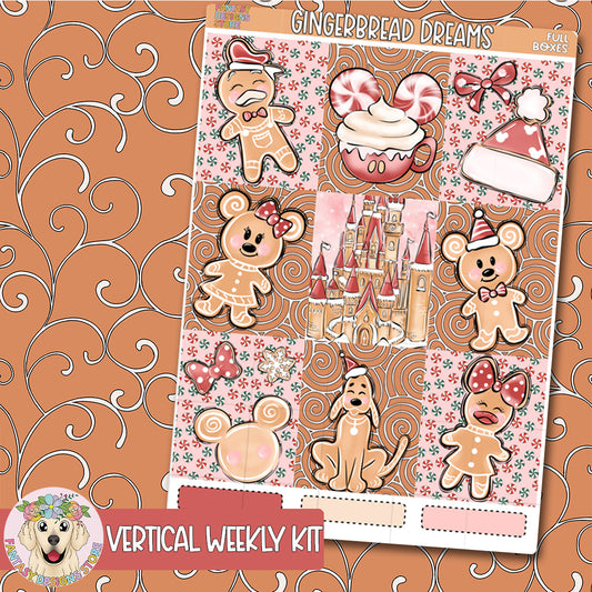 Gingerbread Dreams - Standard Vertical Kit