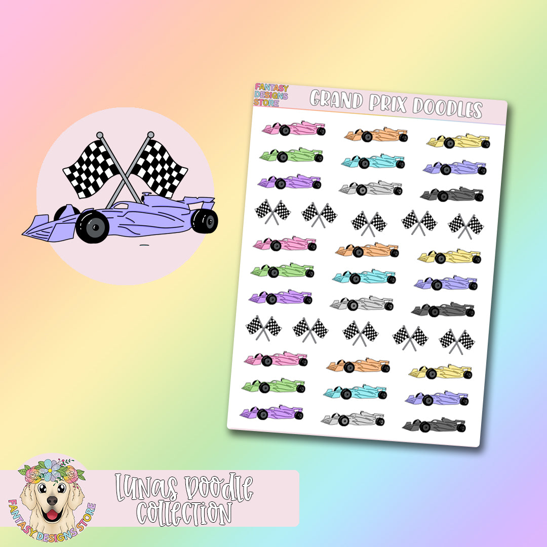 Grand Prix Doodles