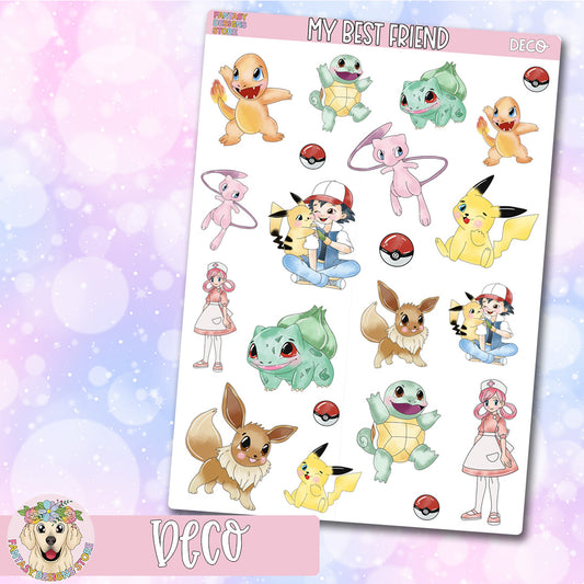 My Best Friend Deco Sheet