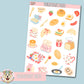 Breakfast Deco Sheet