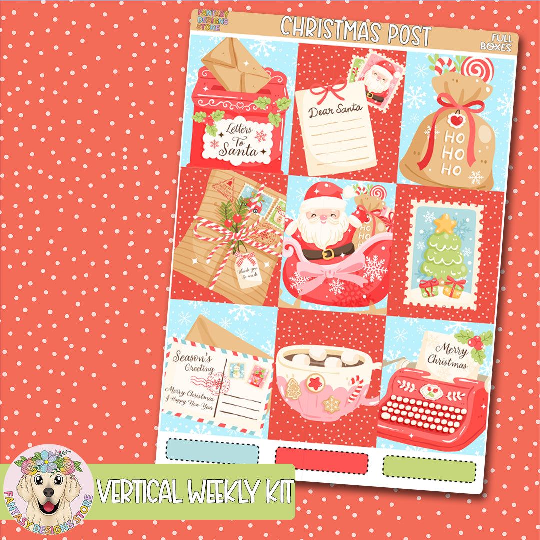 Christmas Post- A la Carte kit