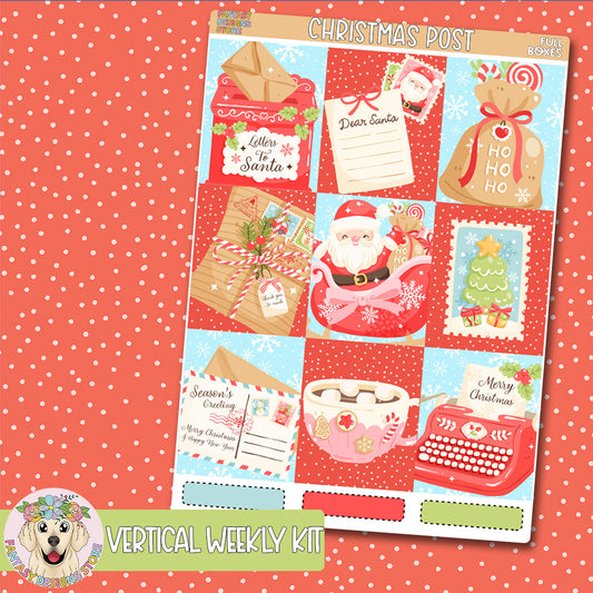 Christmas Post- A la Carte kit