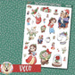 Enchanted Christmas Deco Sheet