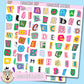 Magazine Letters Deco Sheets (3 pgs)