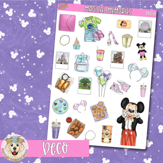 Magical Memories Deco Sheet