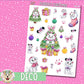 Purrfect Christmas Deco Sheet