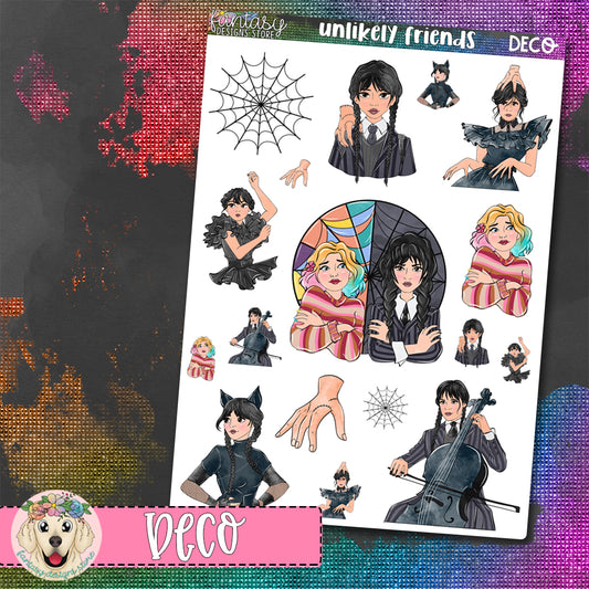 Unlikely Friends Deco Sheet