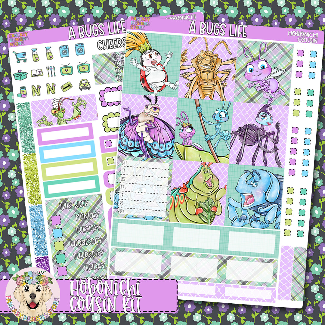 A Bugs Life - Hobonichi Cousin Kit