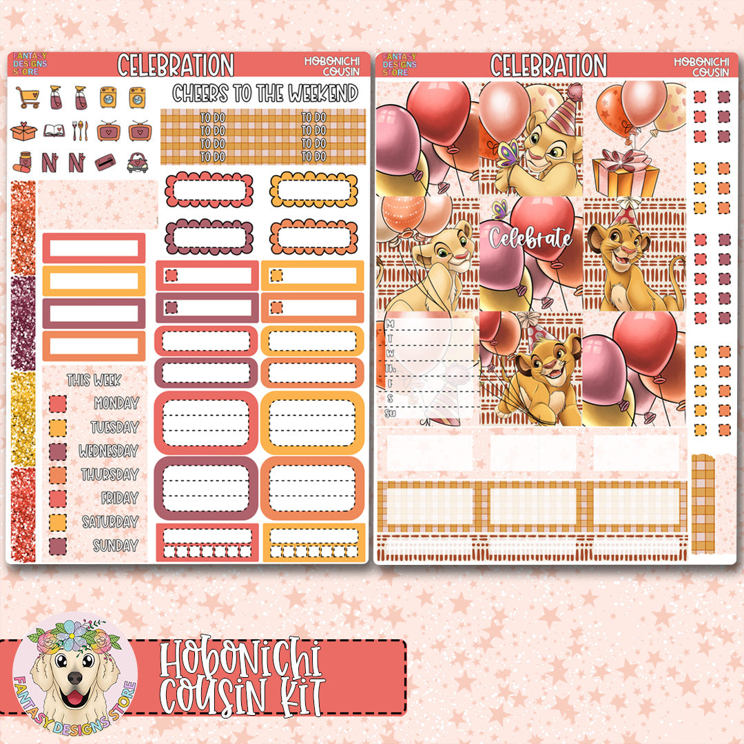 Celebration - Hobonichi Cousin Kit
