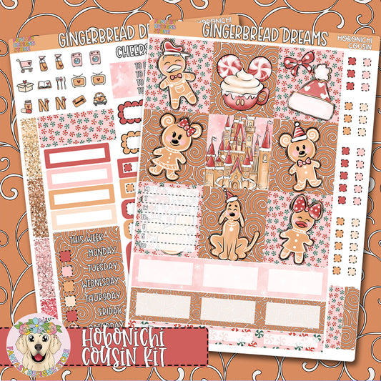 Gingerbread Dreams - Hobonichi Cousin Kit