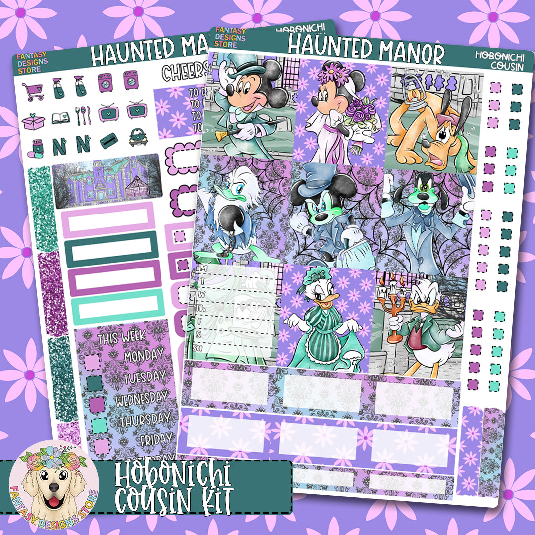 Haunted Manor - Hobonichi Cousin Kit