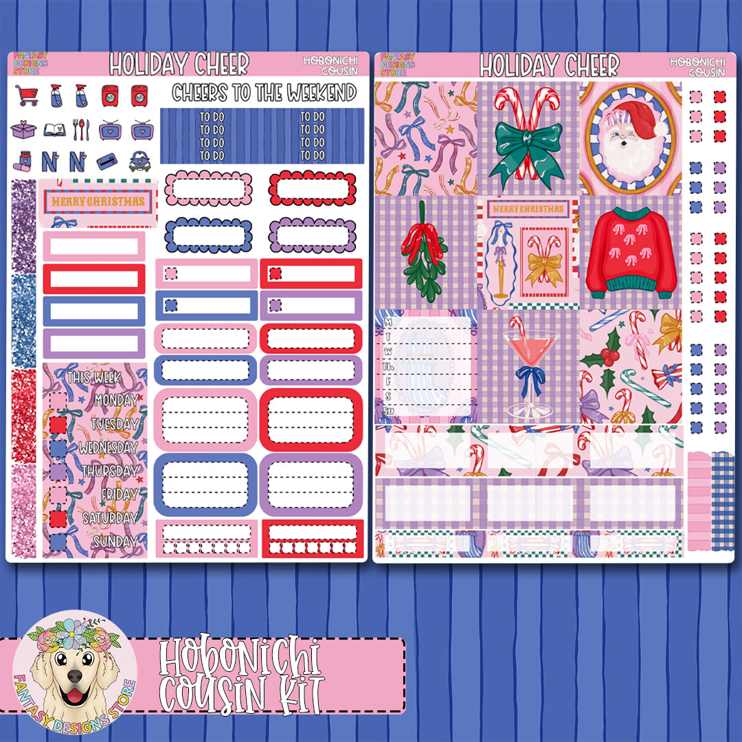 Holiday Cheer - Hobonichi Cousin Kit