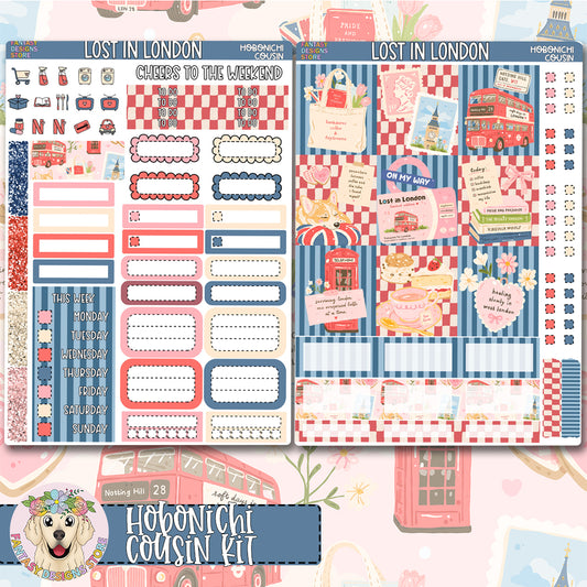 Lost in London - Hobonichi Cousin Kit