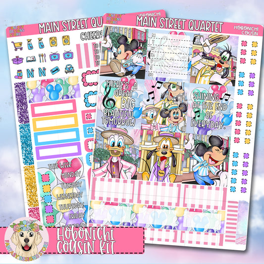 Main Street Quartet - Hobonichi Cousin Kit