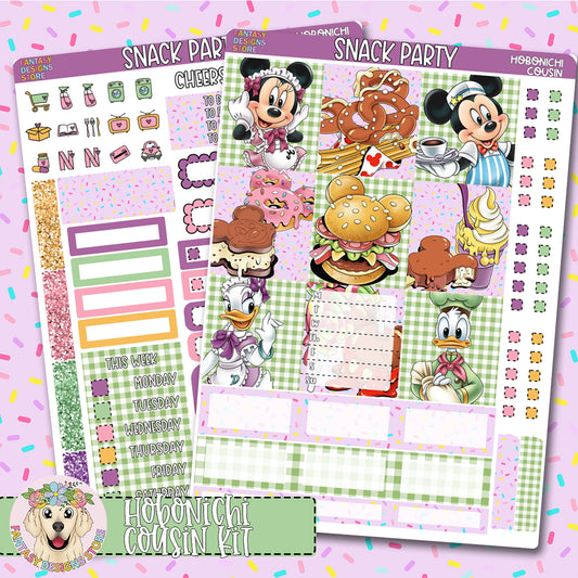 Snack Party - Hobonichi Cousin Kit