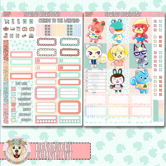 Spring Horizons - Hobonichi Cousin Kit