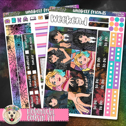 Unlikely Friends - Hobonichi Cousin Kit