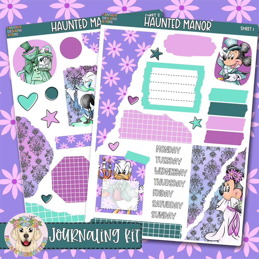 Haunted Manor - Journaling Kit