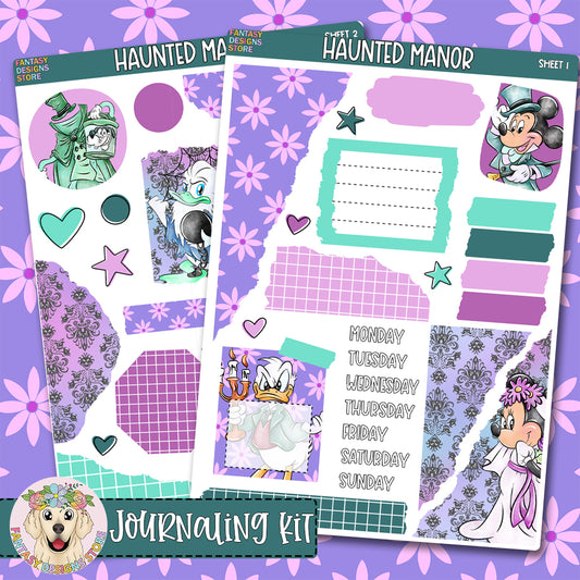 Haunted Manor - Journaling Kit