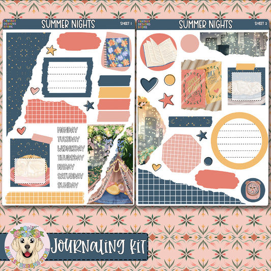 Summer Nights - Journaling Kit