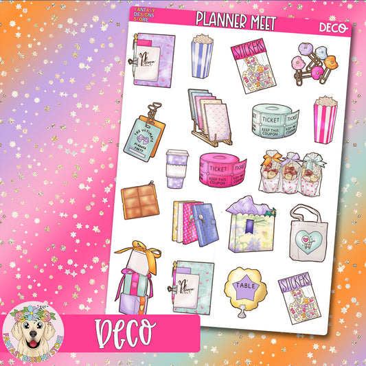 Planner Meet Deco Sheet