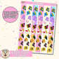 Playbill Washi Strips Sheet