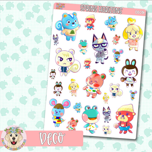 Spring Horizons Deco Sheet