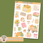 Pumpkin Spice Deco Sheet