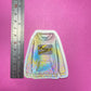 Tie Dye Hoodie - Holo Overlay Sticker
