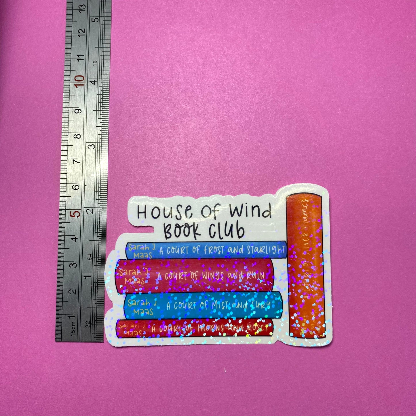 House of Wind Book Club - Holo Overlay Sticker