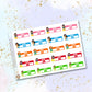 Princess work planner stickers