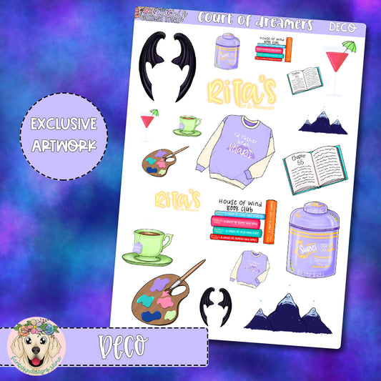 Court of Dreamers Deco Sheet
