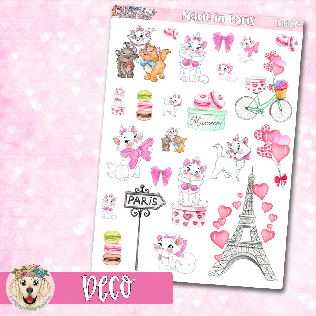 Marie in Paris Deco Sheet