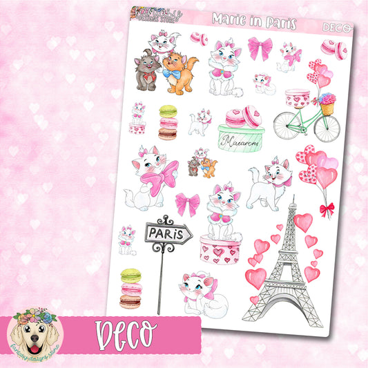 Marie in Paris Deco Sheet