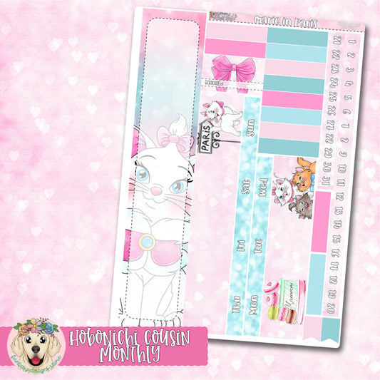 Marie in Paris - Hobonichi Cousin Monthly Kit