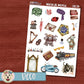 Wizards World Deco Sheet