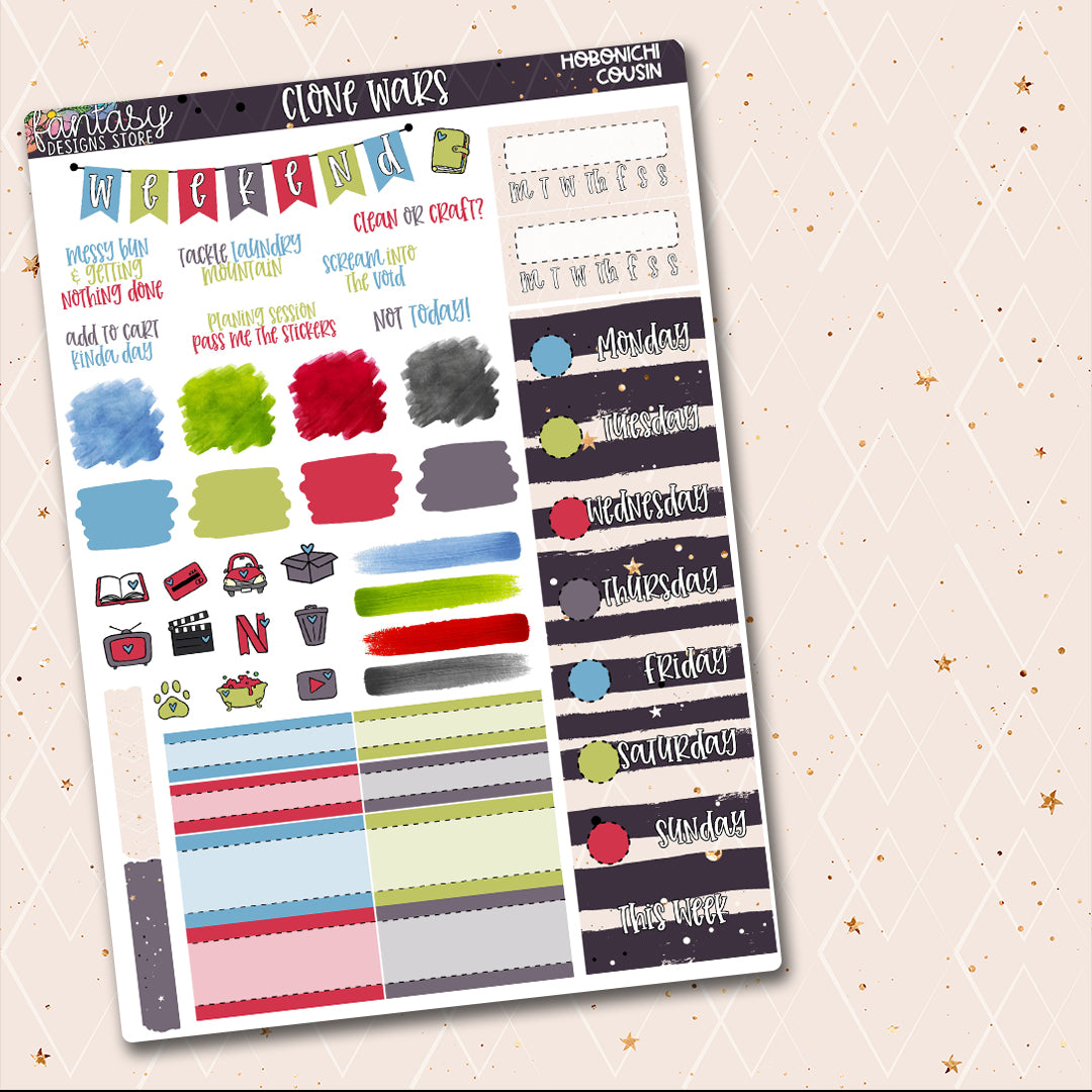 Clone Wars - Hobonichi Cousin Kit