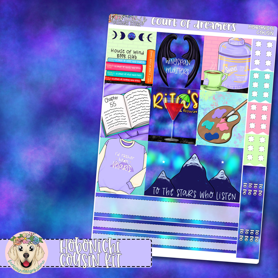 Court of Dreamers - Hobonichi Cousin Kit