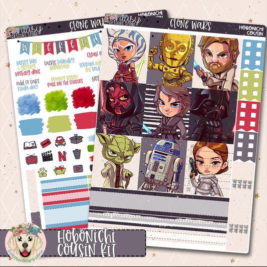 Clone Wars - Hobonichi Cousin Kit
