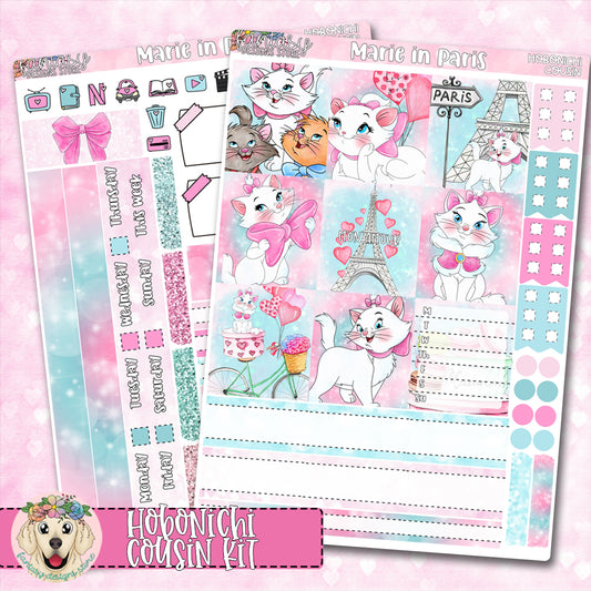 Marie in Paris - Hobonichi Cousin Kit
