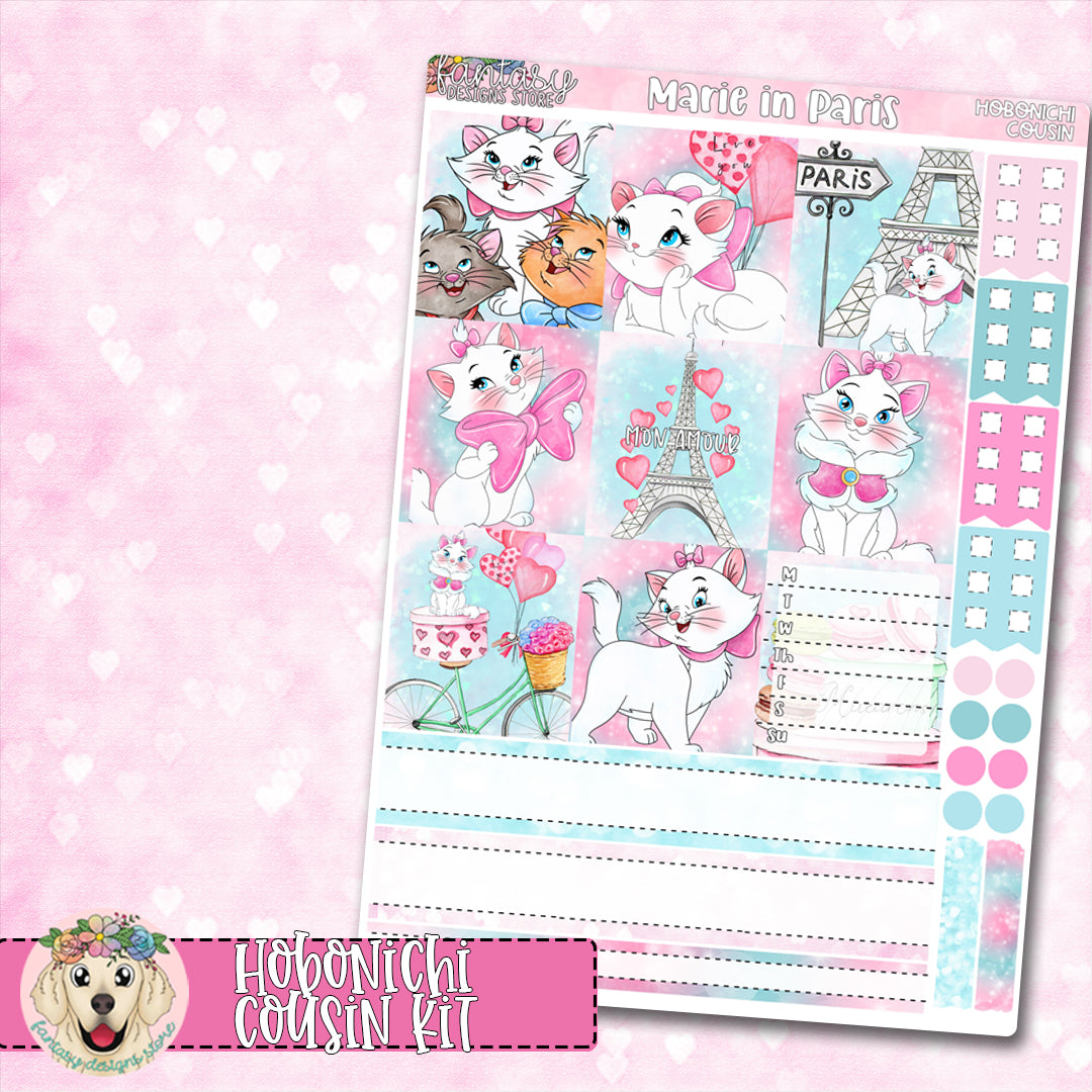 Marie in Paris - Hobonichi Cousin Kit