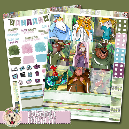 Oo-de-Lally - Hobonichi Cousin Kit