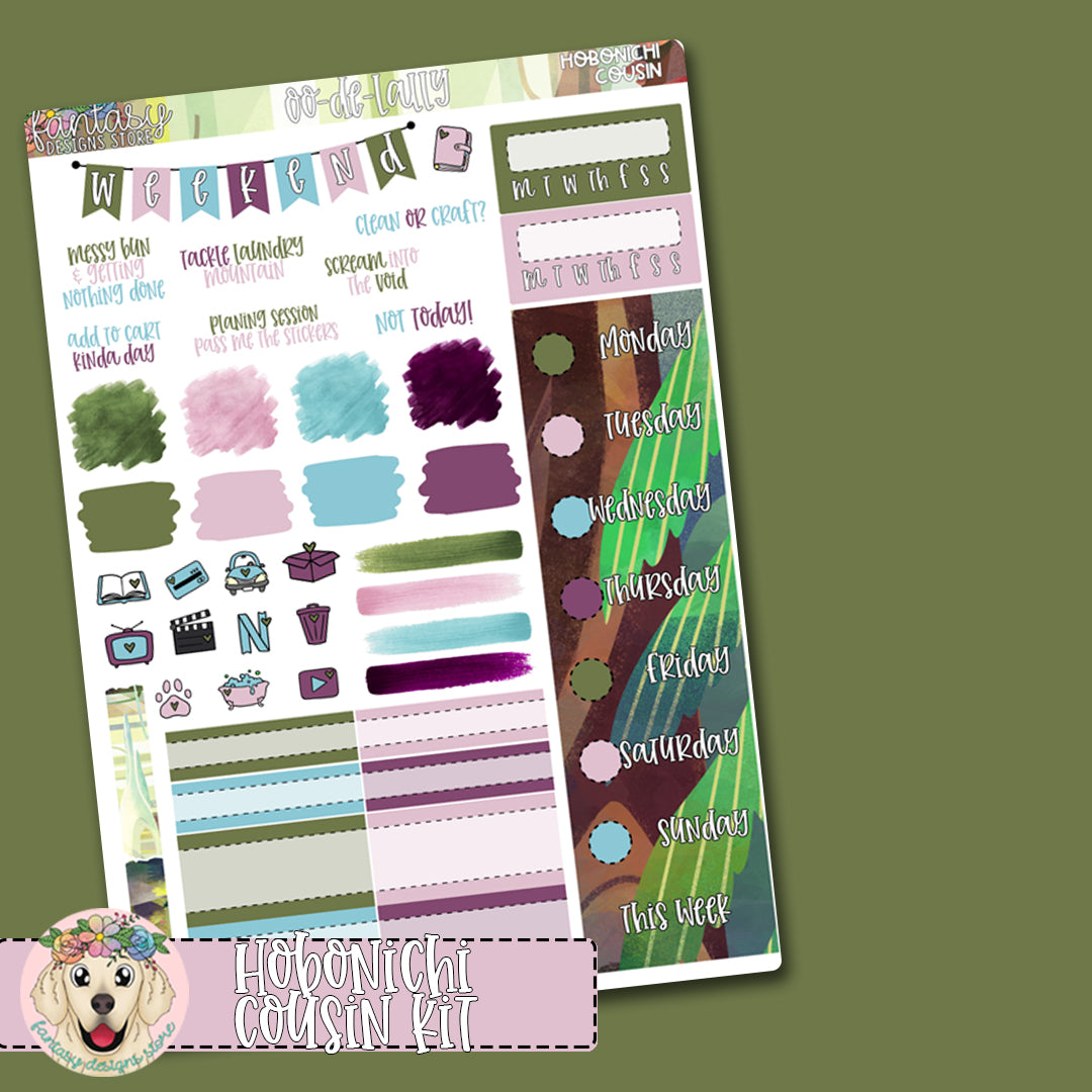 Oo-de-Lally - Hobonichi Cousin Kit