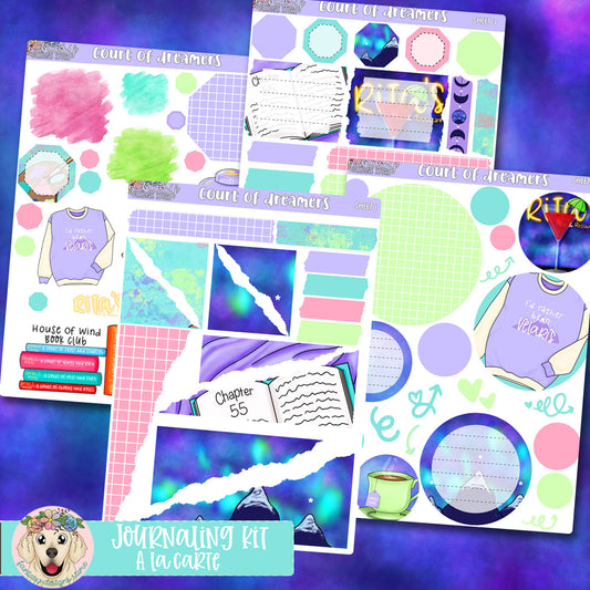 Court of Dreamers - Journaling Kit - A la Carte