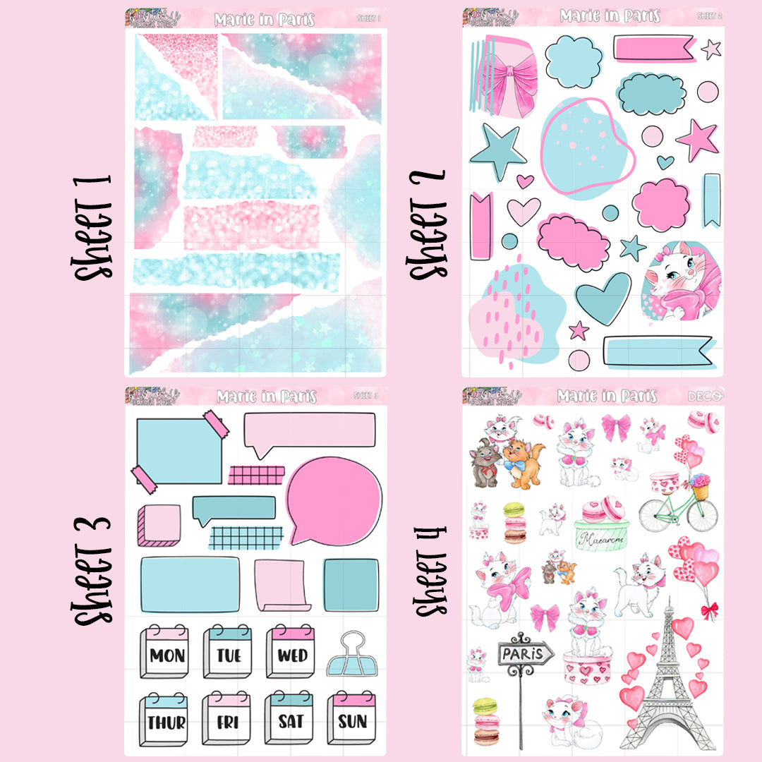 Marie in Paris - Journaling Kit - A la Carte