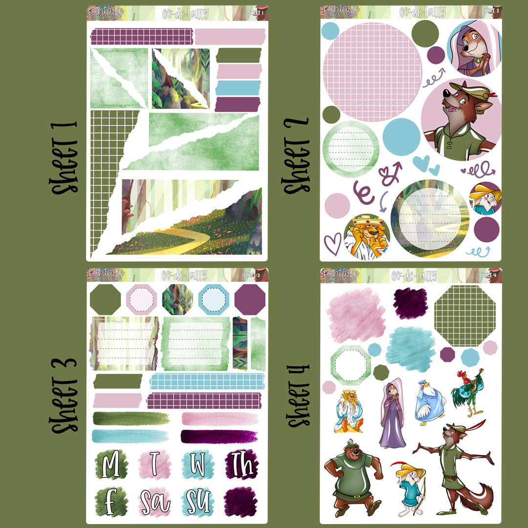 Oo-de-Lally - Journaling Kit - A la Carte